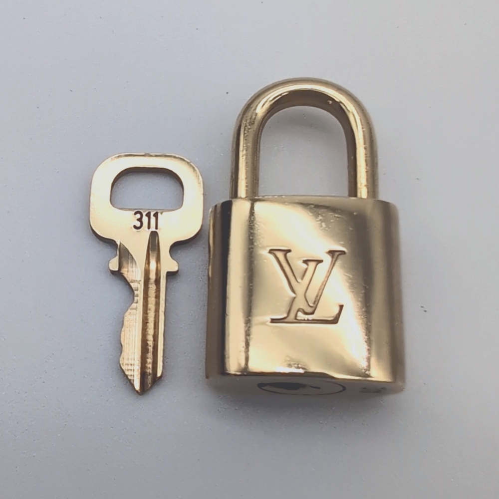 Louis Vuitton padlock lock and key #311